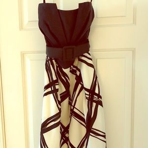 White House Black Market Strapless Cocktail Dress